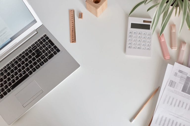 bigstock-Flatlay-Of-Laptop-Plant-In-A--471423045